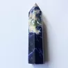 Sodalite Obelisk - 9cm - "Planet Of The New Earth" - thecrystalrainbow.co.nz