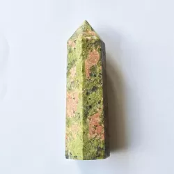 Unkite Obelisk - 8.9cm - "Ground & Open in the New Earth Realm" - thecrystalrainbow.co.nz