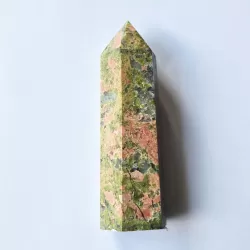 Unkite Obelisk - 8.9cm - "Ground & Open in the New Earth Realm" - thecrystalrainbow.co.nz