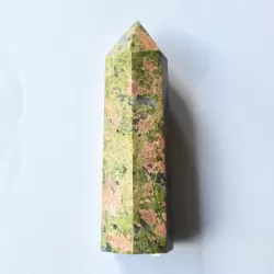 Unkite Obelisk - 8.9cm - "Ground & Open in the New Earth Realm" - thecrystalrainbow.co.nz