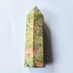 Unkite Obelisk - 8.9cm - "Ground & Open in the New Earth Realm" - thecrystalrainbow.co.nz
