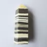 Zebra Calcite Obelisk - 9.2cm - thecrystalrainbow.co.nz