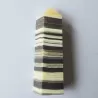 Zebra Calcite Obelisk - 9.2cm - thecrystalrainbow.co.nz