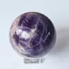 Purple And Brown Amethyst Sphere - 50mm - thecrystalrainbow.co.nz