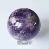 Purple And Brown Amethyst Sphere - 50mm - thecrystalrainbow.co.nz