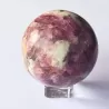 Pink Tormaline Sphere - 6cm - thecrystalrainbow.co.nz