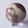 Pink Tormaline Sphere - 6cm - thecrystalrainbow.co.nz