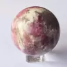 Pink Tormaline Sphere - 6cm - thecrystalrainbow.co.nz