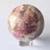 Pink Tormaline Sphere - 6cm - thecrystalrainbow.co.nz