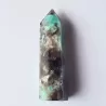 Amazonite with Smoky Quartz Obelisk - 9.1cm