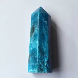 Blue Apatite Obelisk - 8.5cm