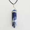 Sodalite Double Terminated Pendant in Sterling Silver - inari.co.nz - The Crystal Rainbow