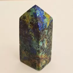 Azurite Mix Obelisk - 66 mm