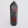 Bloodstone Mix Obelisk - 8.6 cm