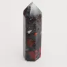 Bloodstone Mix Obelisk  - 8.3 cm