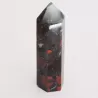 Bloodstone Mix Obelisk  - 8.3 cm
